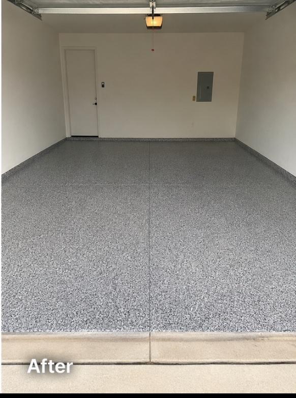 DOUBLE GARAGE · ROBINA after epoxy coating